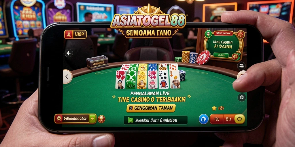 Screenshot gameplay Live Casino ASIATOGEL88 yang seru dan interaktif.