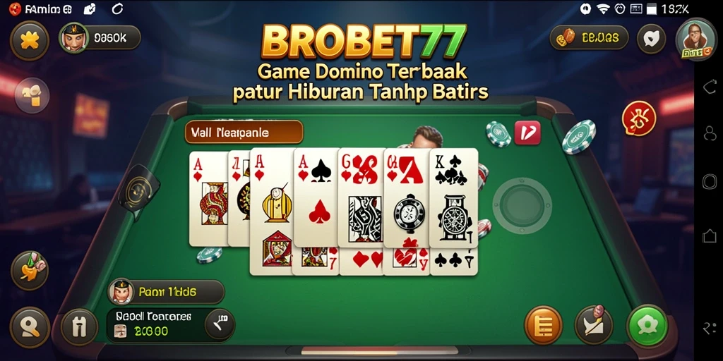 Tampilan gameplay yang seru dan interaktif dari BROBET77.