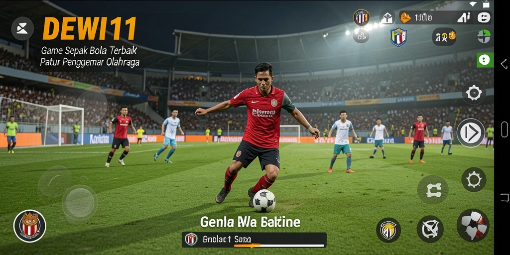 Tampilan gameplay menarik dari aplikasi DEWI11 yang penuh aksi.