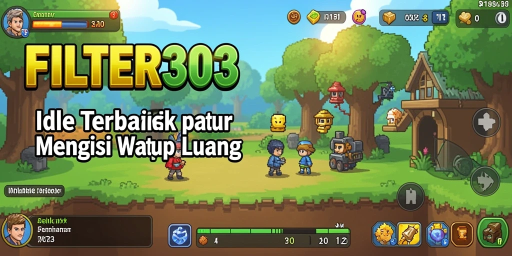 Gambaran gameplay FILTER303 yang menarik dan penuh warna.