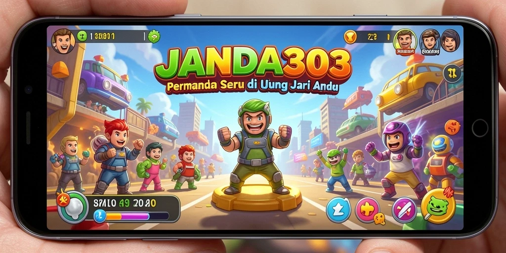 Tampilan gameplay seru di JANDA303 dengan berbagai tantangan Arcade.