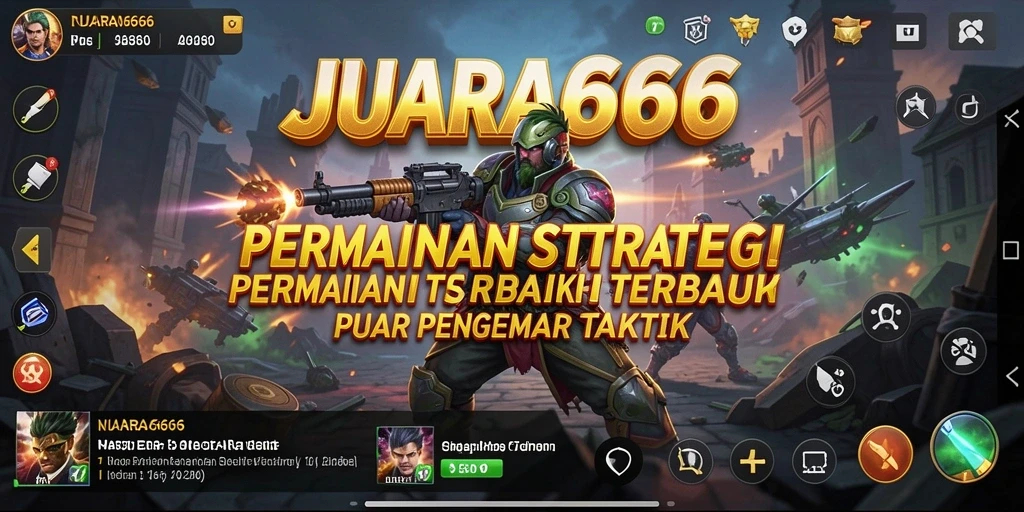 Tangkapan layar JUARA666 menunjukkan aksi pertempuran yang epik dan strategi yang mendebarkan.