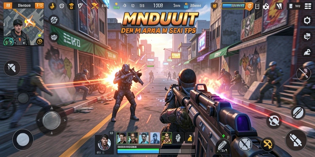 Tampilan gameplay seru dan mendebarkan dari MNDUIT.