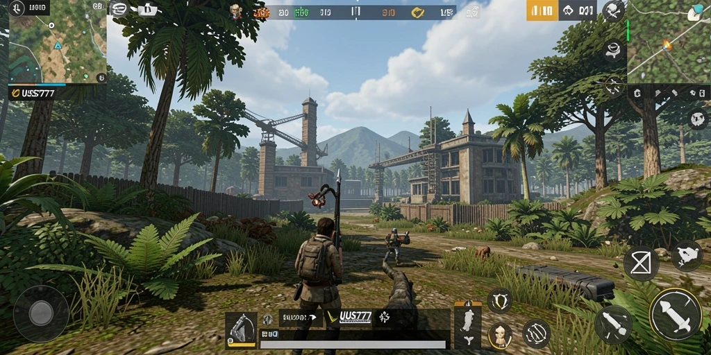 Tampilkan gameplay menarik UUS777 di dunia terbuka.